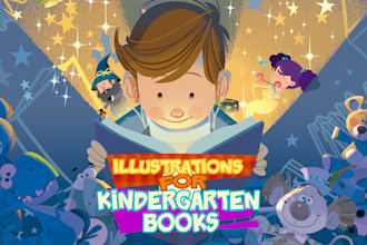 make illustrations for childrens stories