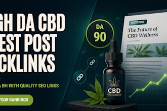 create high da cbd guest post backlinks for ranking