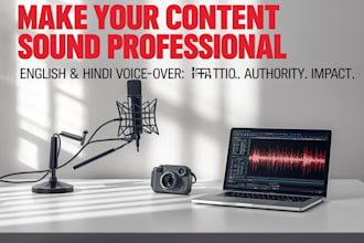 be your hindi voice over artist