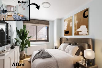 do best virtual staging, virtual renovation services for real estate