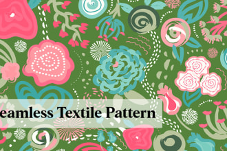 design seamless fabric textile pattern