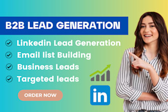 do targeted b2b lead generation, prospect list and email list building