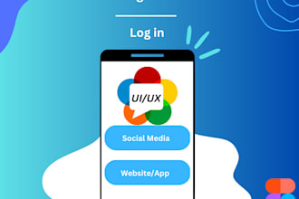 mobile app UI UX design, website UI UX design in figma