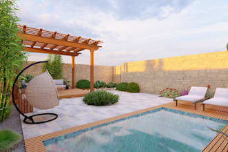 do backyard landscape design and garden design