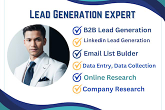 b2b lead generation, lead generation expert, email list builder