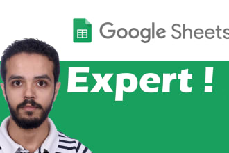 be your google sheets and automation expert