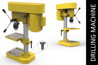 create 3d concept designs, 3d printing stl, stp, and prototype for manufacturing