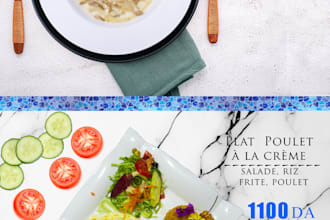 create menu of your restaurant or hotel