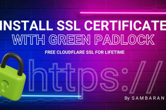 convert http to https or fix any issues of ssl
