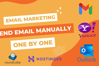 send 500 email manually