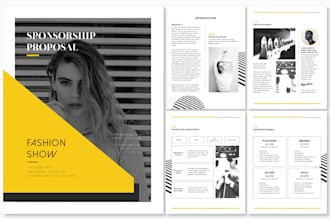 write and design winning sponsorship proposal for you