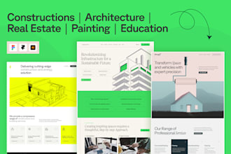 do unique designs for your real estate and education website