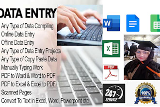 do copy paste from web to excel or manually type