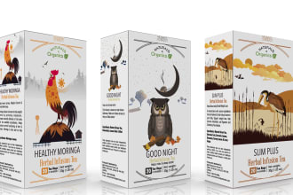 do creative coffee or tea and food packaging design