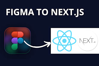 convert figma to reactjs or nextjs website with tailwind css
