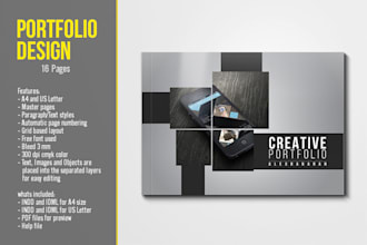 develop professional portfolio website