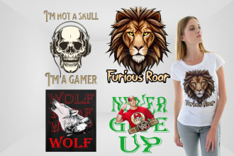 do cheap, gaming, cartoon, esports and independence day t shirt design