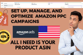 setup, management, amazon ppc campaigns, fba  ppc campaign