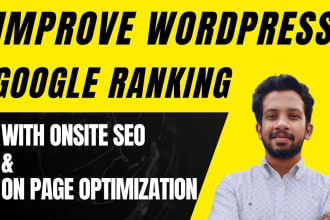 do wordpress onpage SEO with yoast