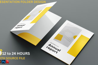 design presentation folder letterhead stationery and corporate identity
