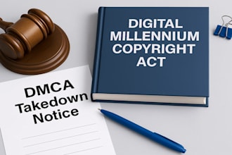 send dmca takedown notice to remove copyright leaked illegal content