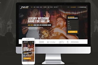 build you a killer music website for dj, artist, producer