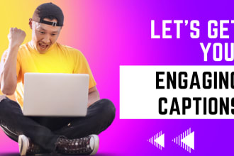be your instagram nft or crypto caption creator, social media manager