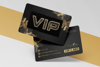 design VIP membership card , loyalty card , visiting card