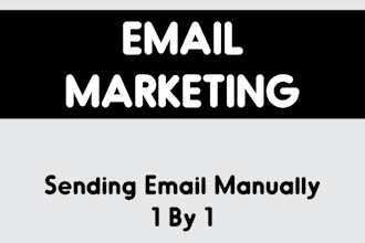 send 1000 emails manually one by one