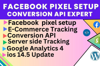 setup GTM  conversion API facebook pixel ecommerce tracking