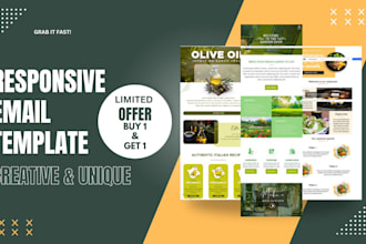 craft stunning responsive email templates buy 1 get 1 free