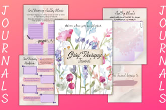 do custom planner, journal, tracker, checklist, notebook covers design for kdp