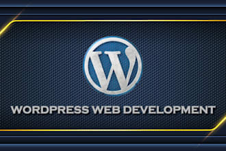 develop creative SEO friendly wordpress website