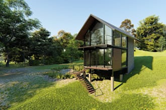 modify your summer hut with architectural touch