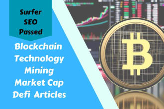write surfer SEO tech articles on crypto or blockchain or nft blog posts