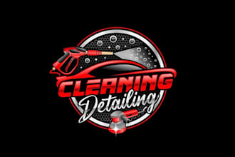 make luxurious automotive, repair, motor car logo design