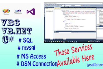 develop custom vb dot net and vb6 desktop applications
