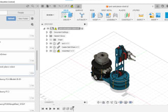 do arduino projects, ros, raspberry pi, fusion 360, logo design, content writing
