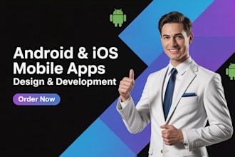 develop a high quality mobile app for iphone and android
