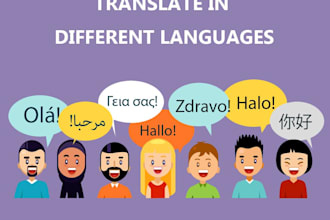 translate english into spanish, dutch, italian and finish