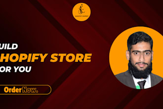 build a shopify store for you