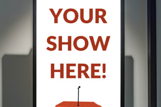 create marketing materials for your production