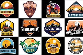 design adventure vintage logo