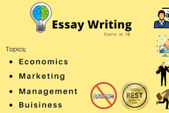 do business, economics, management, and marketing essays