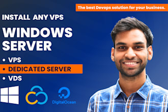 install windows server on any vps