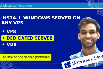 install windows server on any vps