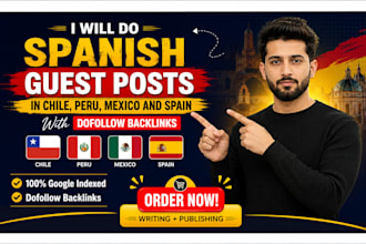 do guest post on spanish blogs with dofollow backlinks