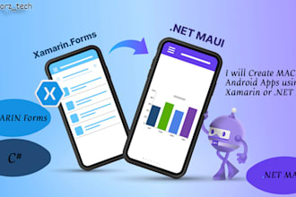 provide hybrid xamarin and dotnet maui mobile apps