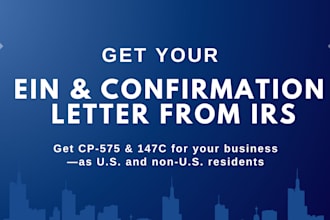 get legit ein number from irs with confirmation letter us and non us resident