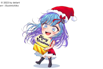 draw cute chibi illustration for you